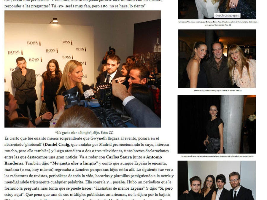 Blog «Vanity People» de Curro Cañete en Vanity Fair