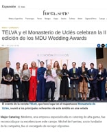 EXPANSIÓN > FUERA DE SERIE > Moda y Caprichos > 2 OCT. 2024  “La II MDU Wedding Awards de la revista TELVA, tuvo lugar en el majestuoso Monasterio de Uclés, reuniendo a los principales referentes el mundo nupcial en una velada inolvidable”